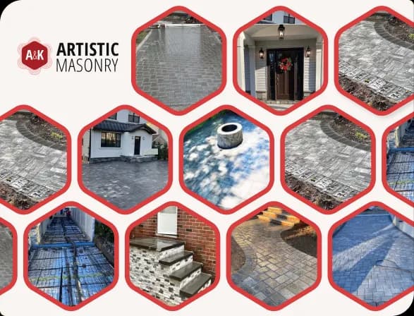 A&K Masonry website and marketing work