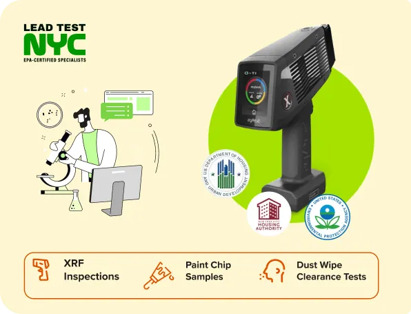 Lead Test NYC website and marketing work